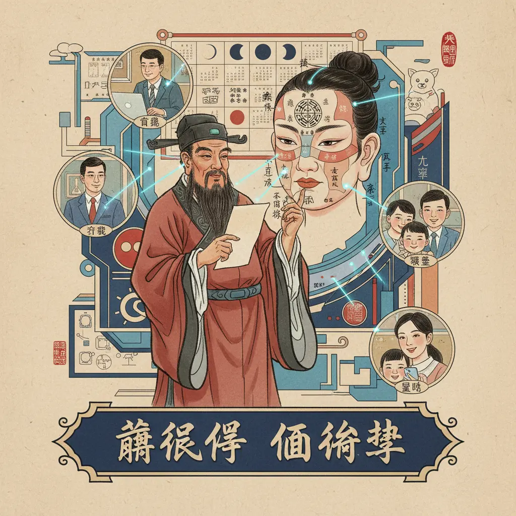 農民曆 - 面相學