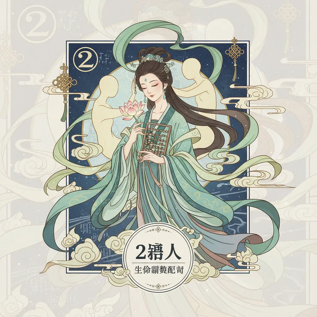 生命靈數配對 - 2號人