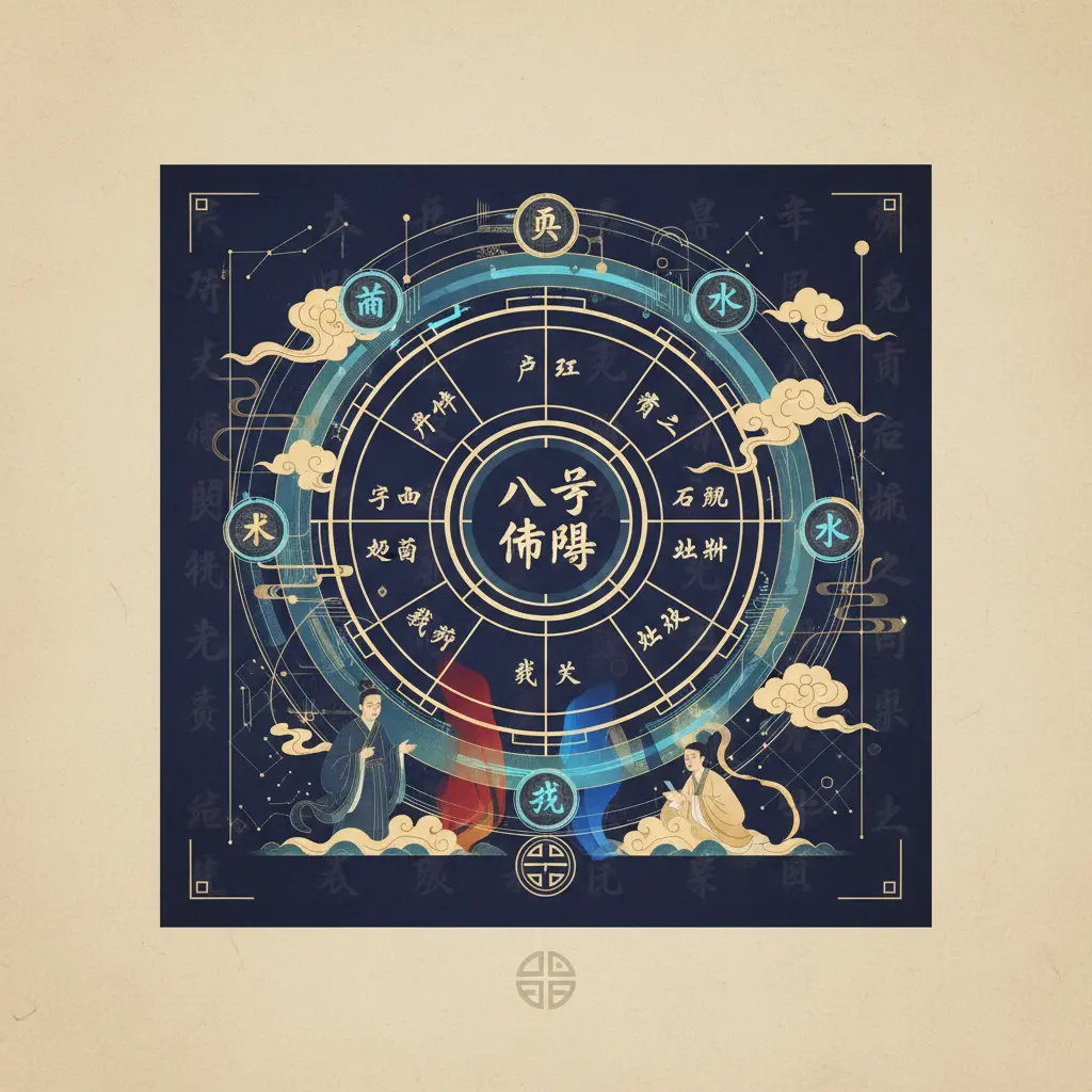 子平八字 - 八字命盤