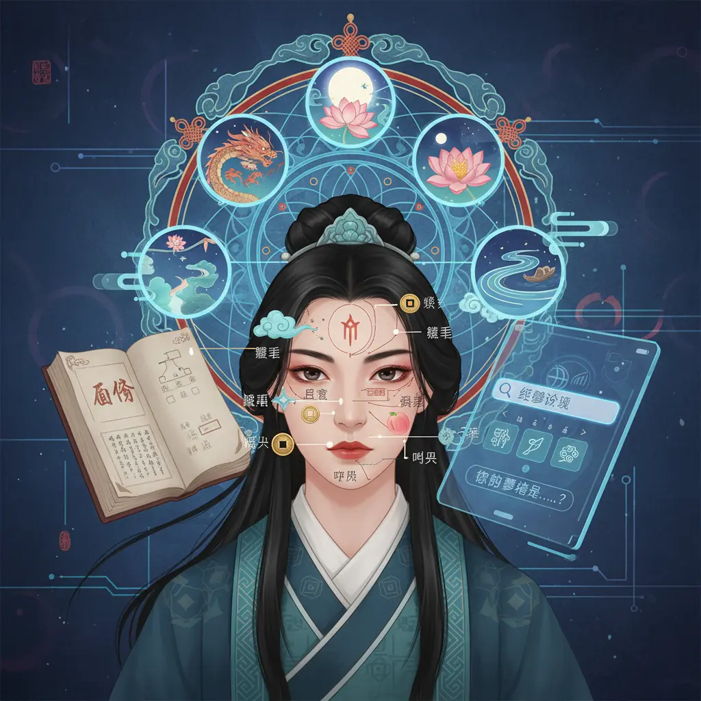 解夢查詢 - 面相學