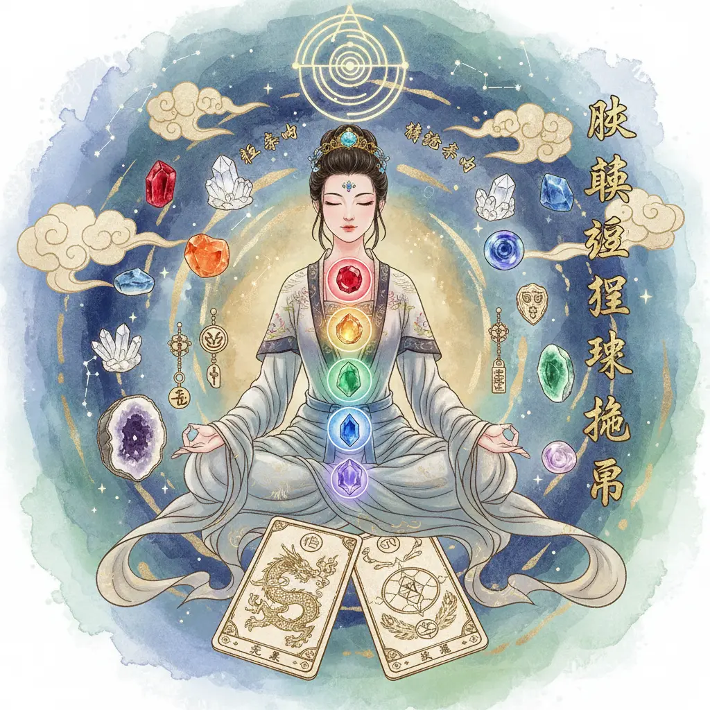 直覺塔羅 - 脈輪療愈水晶