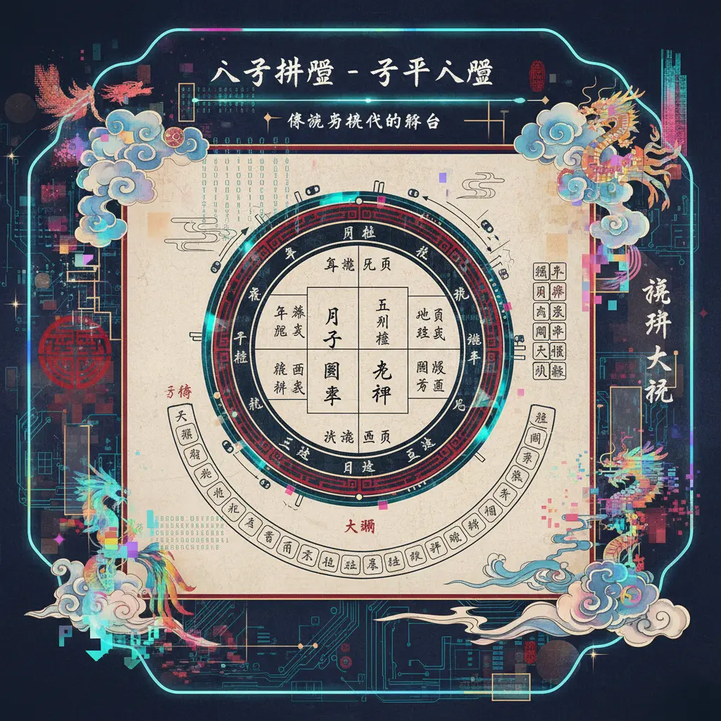 子平八字 - 八字排盤