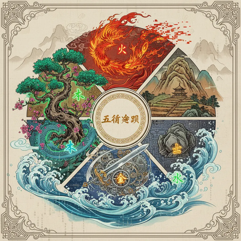 五行查詢 - 五行