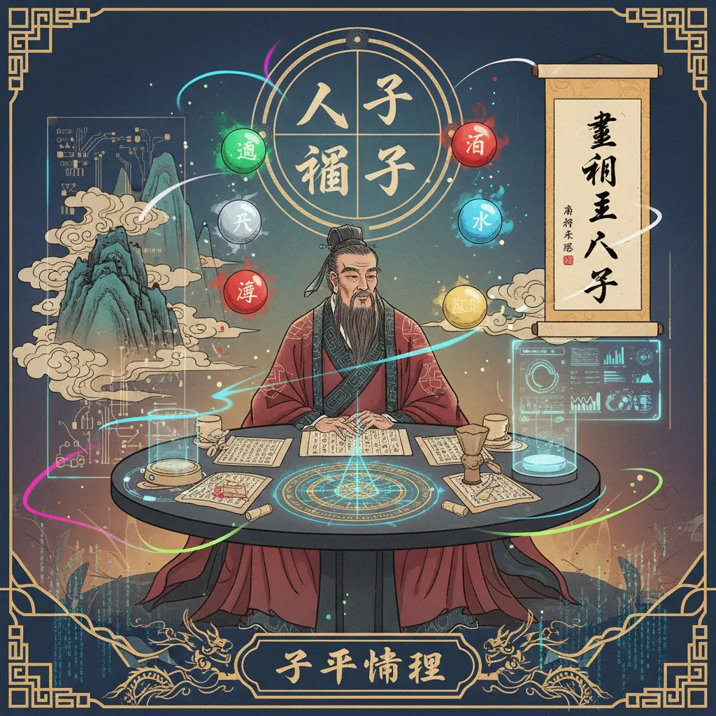 韋千里八字 - 子平命理