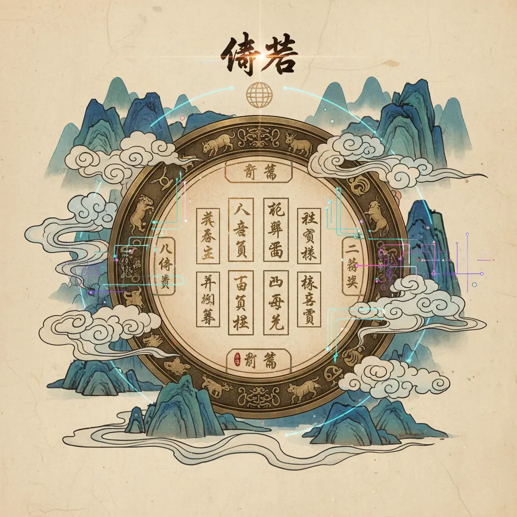 命格 - 八字命盤