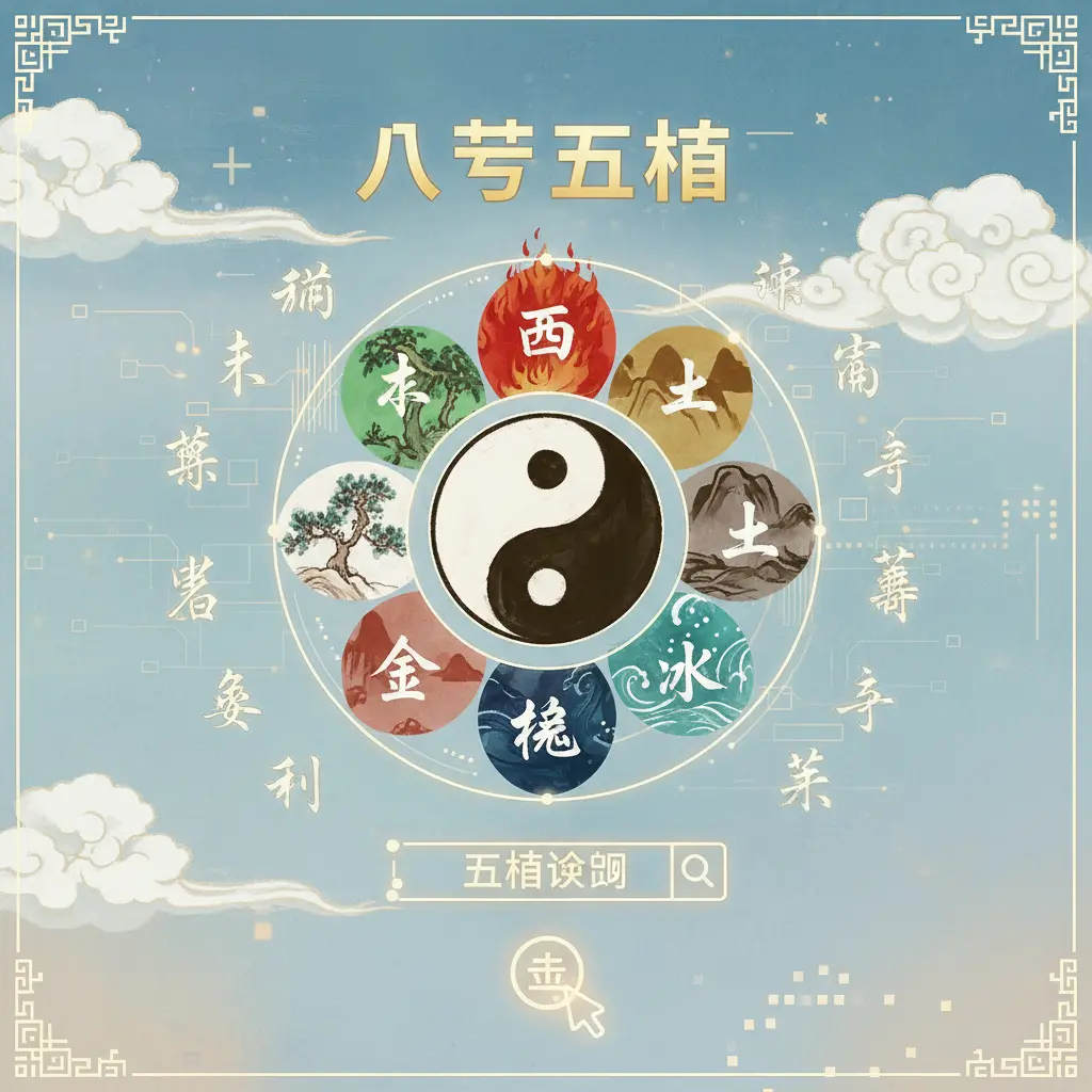 五行查詢 - 八字五行