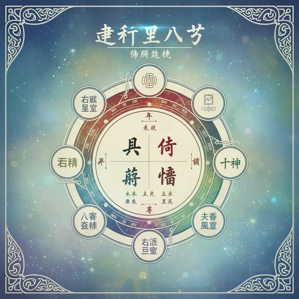 韋千里八字 - 八字命盤